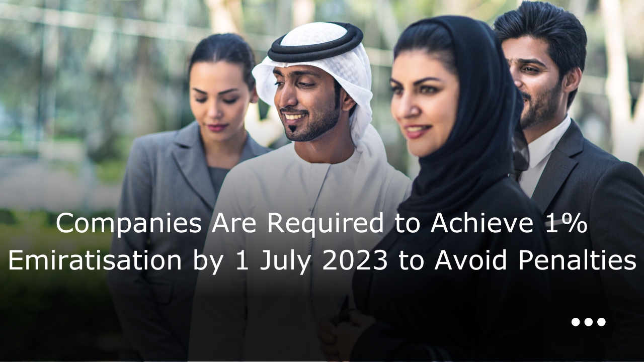 Dubai emiratization compliance